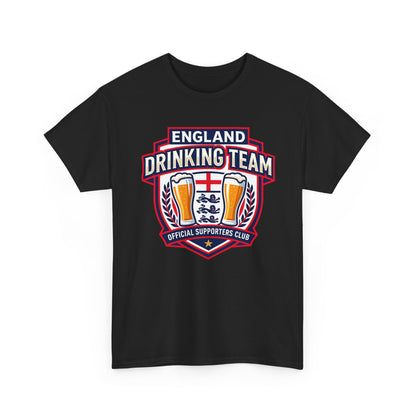 England Drinking Team T-Shirt — Official Supporters Club Pub Tee