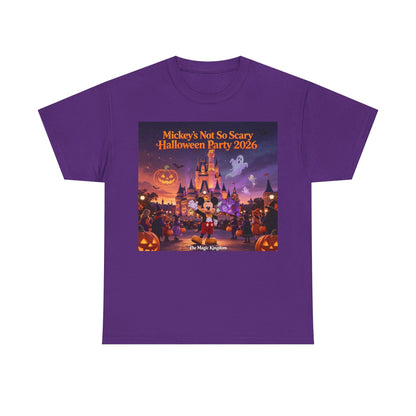 Halloween Party Tee — "Mickey's Not So Scary Halloween Party 2026"