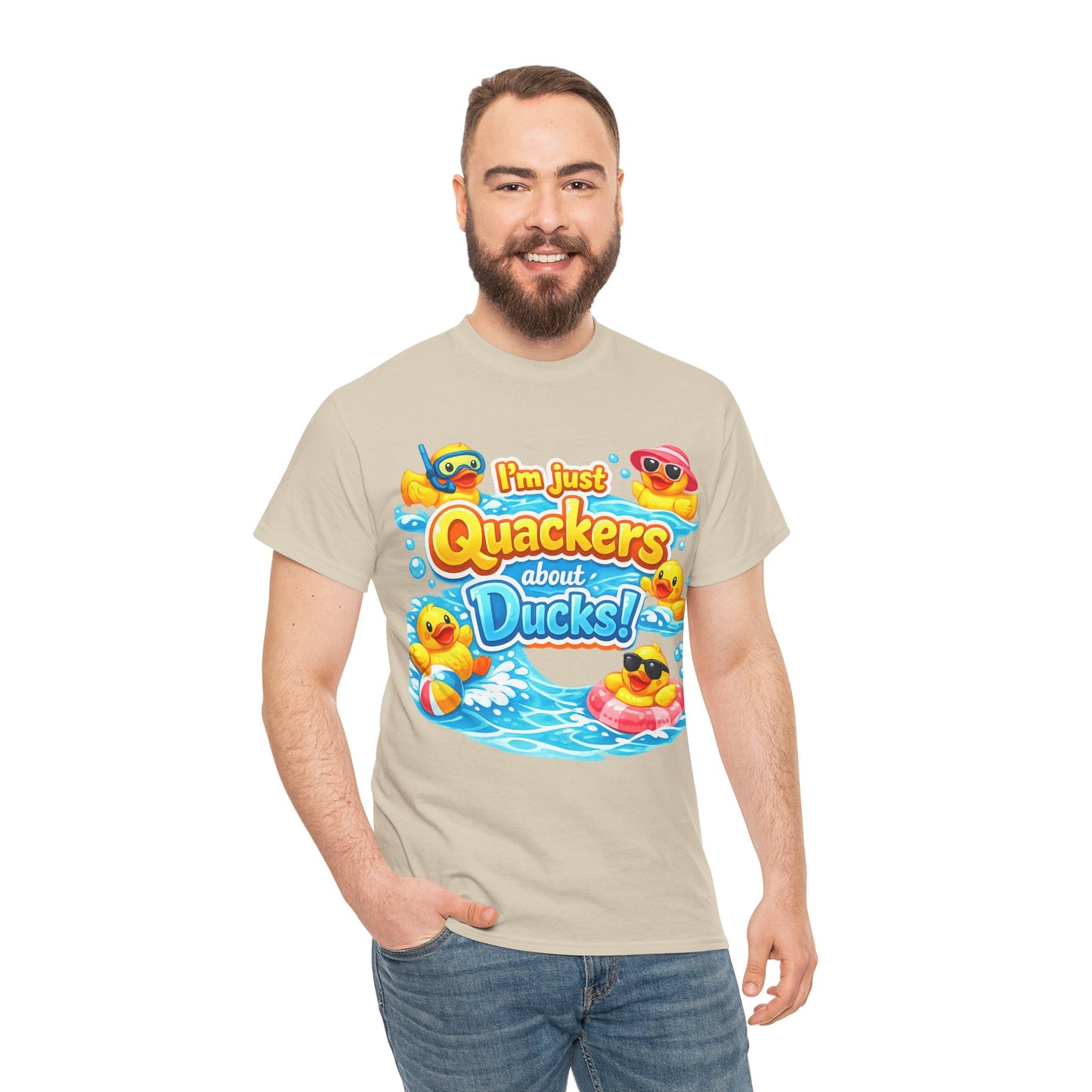 I'm Just Quackers About Ducks! Cute Rubber Duck Pool Tee