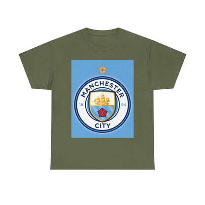 Manchester City Logo T-Shirt – Football Fan Tee