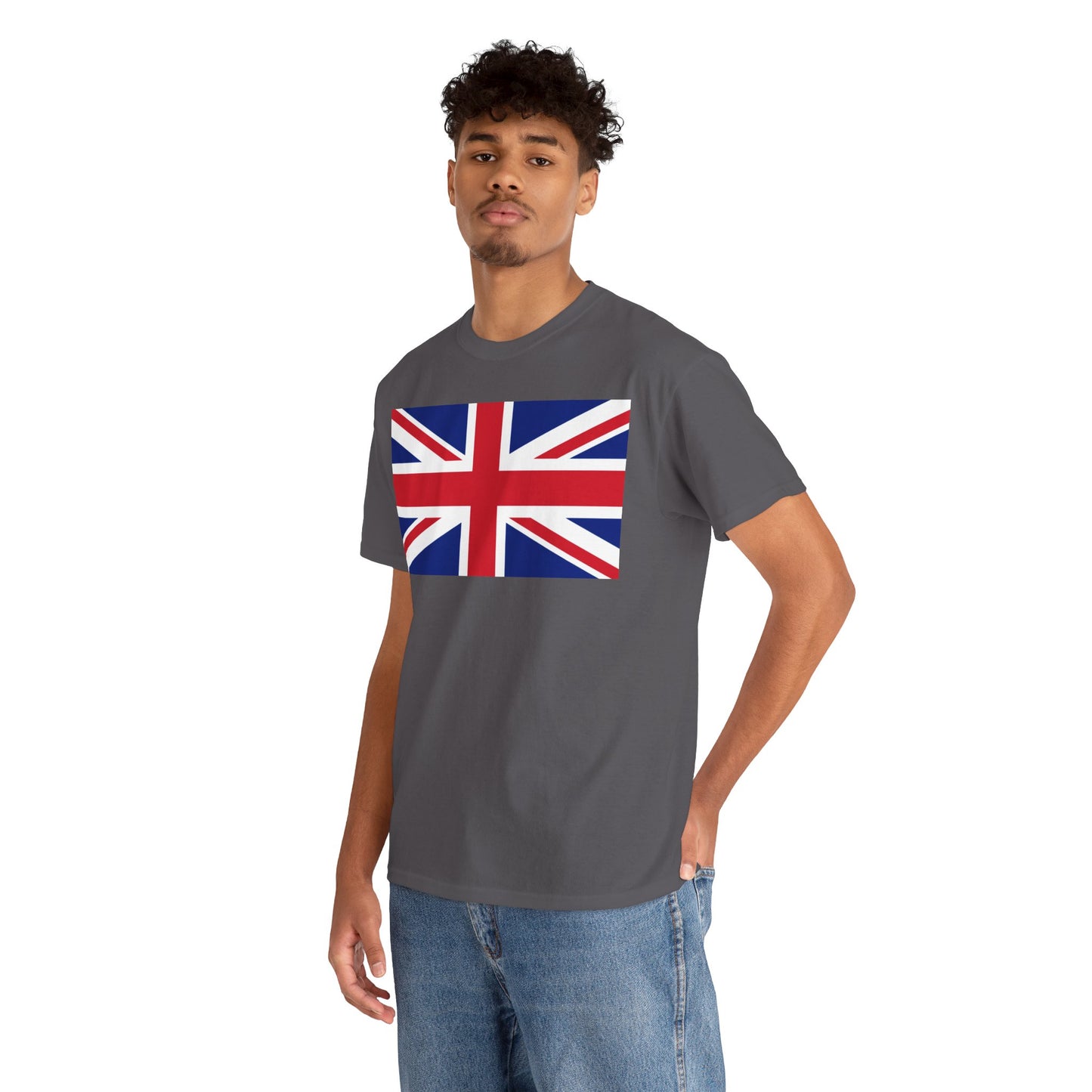 Union Jack Flag T‑Shirt — British Flag Tee for UK Pride & Travel