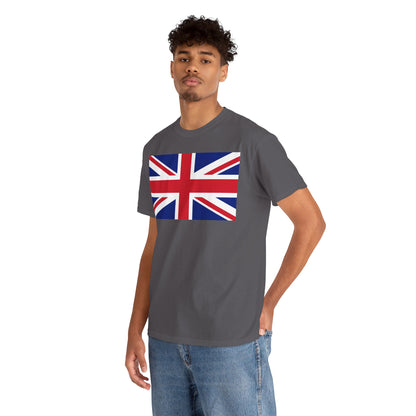 Union Jack Flag T‑Shirt — British Flag Tee for UK Pride & Travel