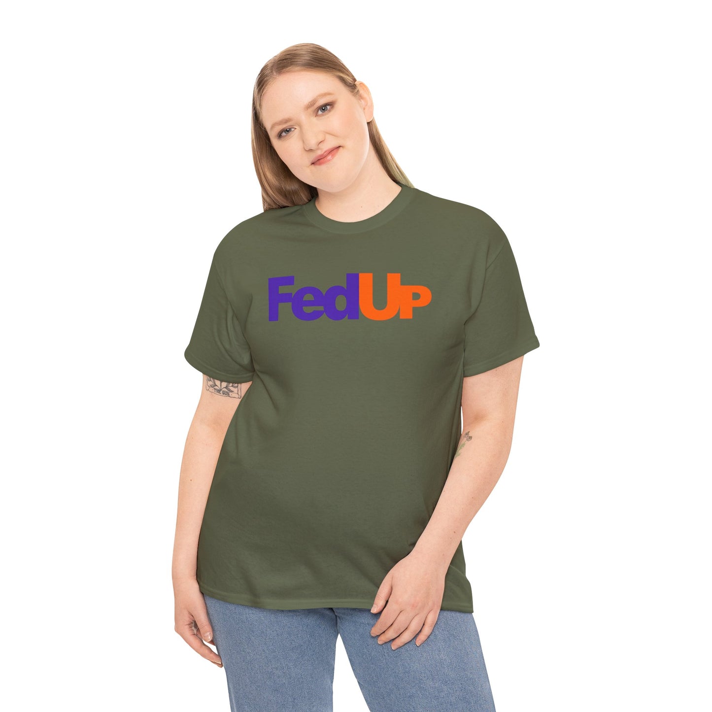 FedUp Graphic Tee – Funny Parody Logo T-Shirt