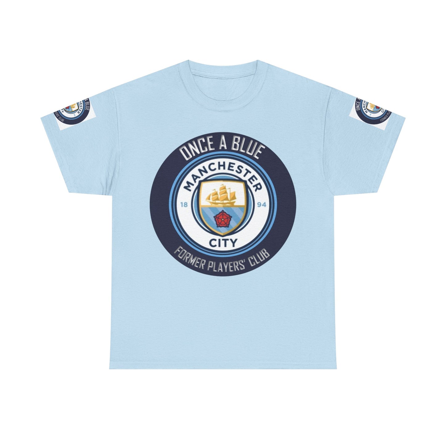 Manchester City 'Once A Blue' Tee — Former Players Club Football Shirt