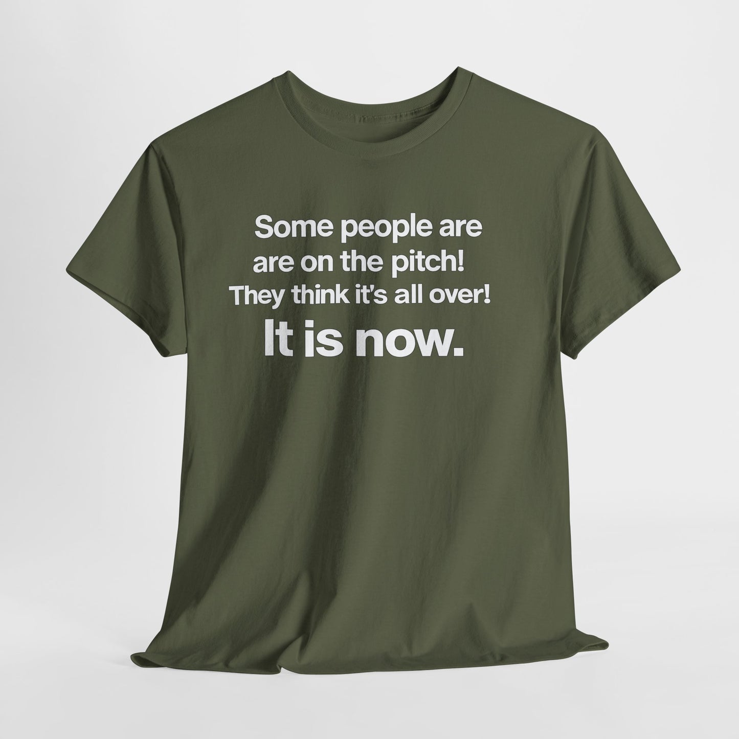 Some people are on the pitch - England 1966 T-Shirt — Bold Motivational Quote Tee