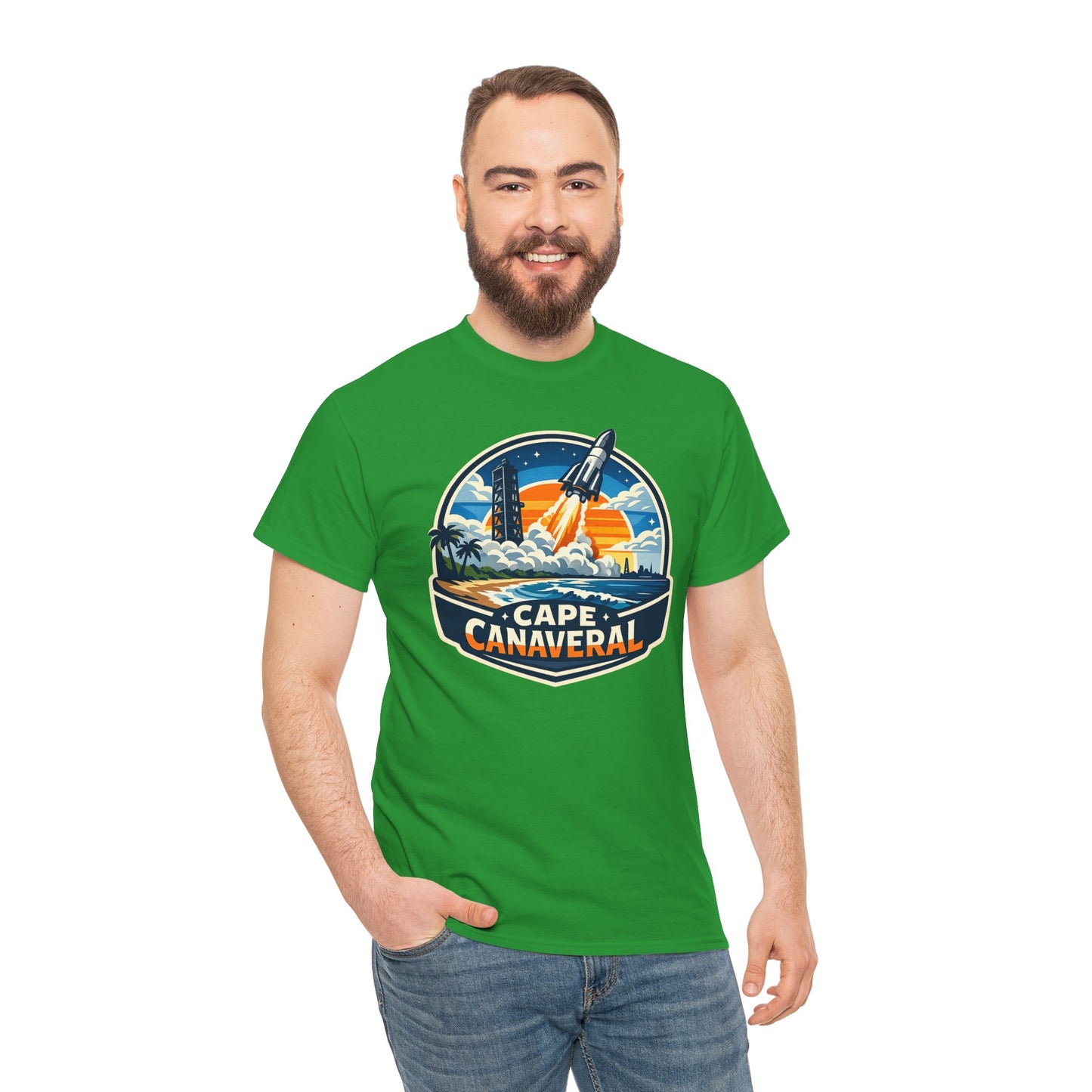Cape Canaveral Rocket Launch T-Shirt