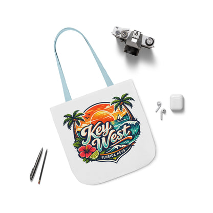 Key West Sunset Canvas Tote