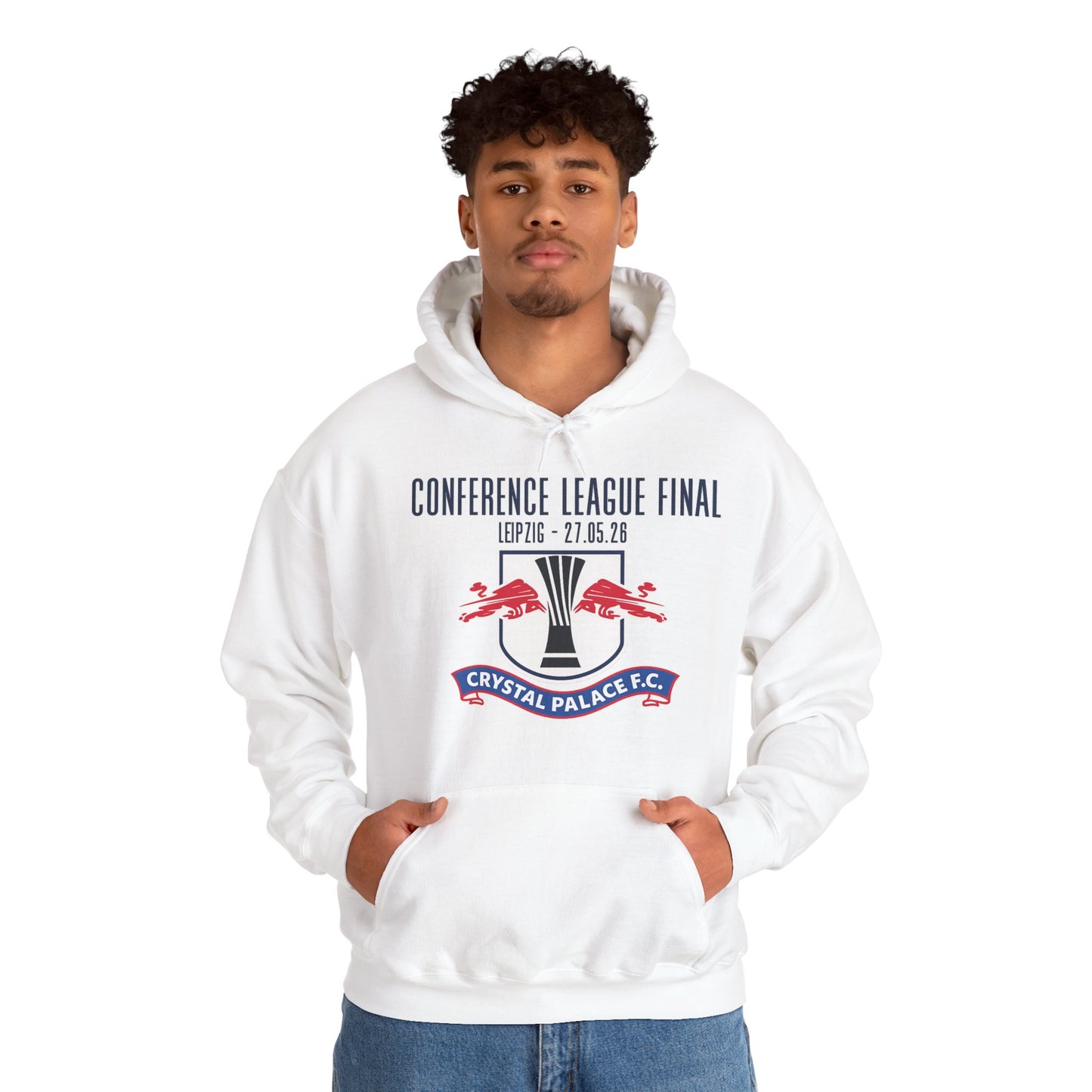 Crystal Palace FC Conference League Final Hoodie — 'Conference League Final' Logo Pullover