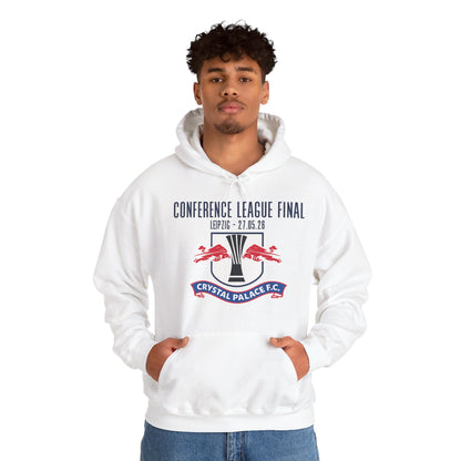 Crystal Palace FC Conference League Final Hoodie — 'Conference League Final' Logo Pullover