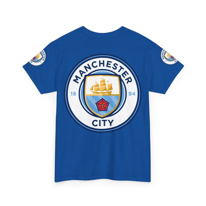 Manchester City Crest T-Shirt — Football Club Logo Tee