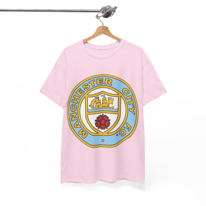 Manchester City FC Retro Crest T-Shirt – Retro Football Fan Tee