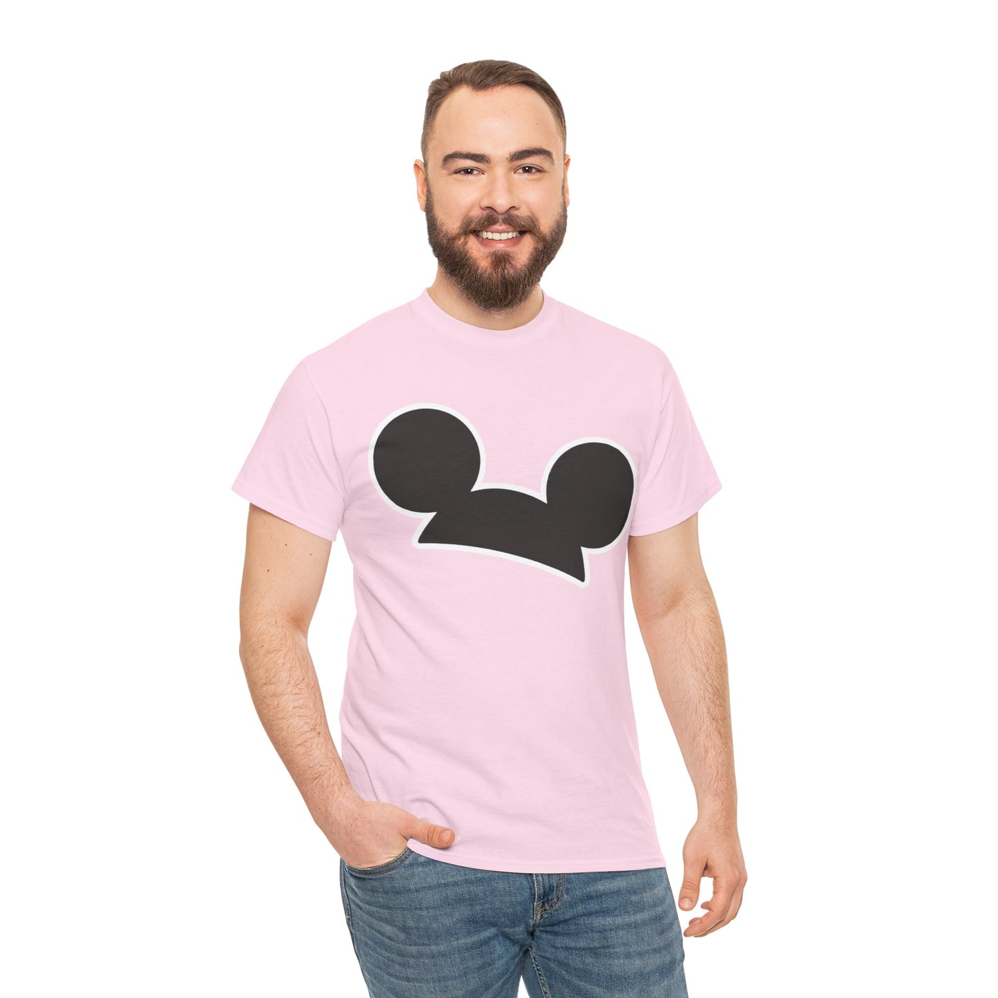 Mickey Ears Inspired Unisex Heavy Cotton Tee