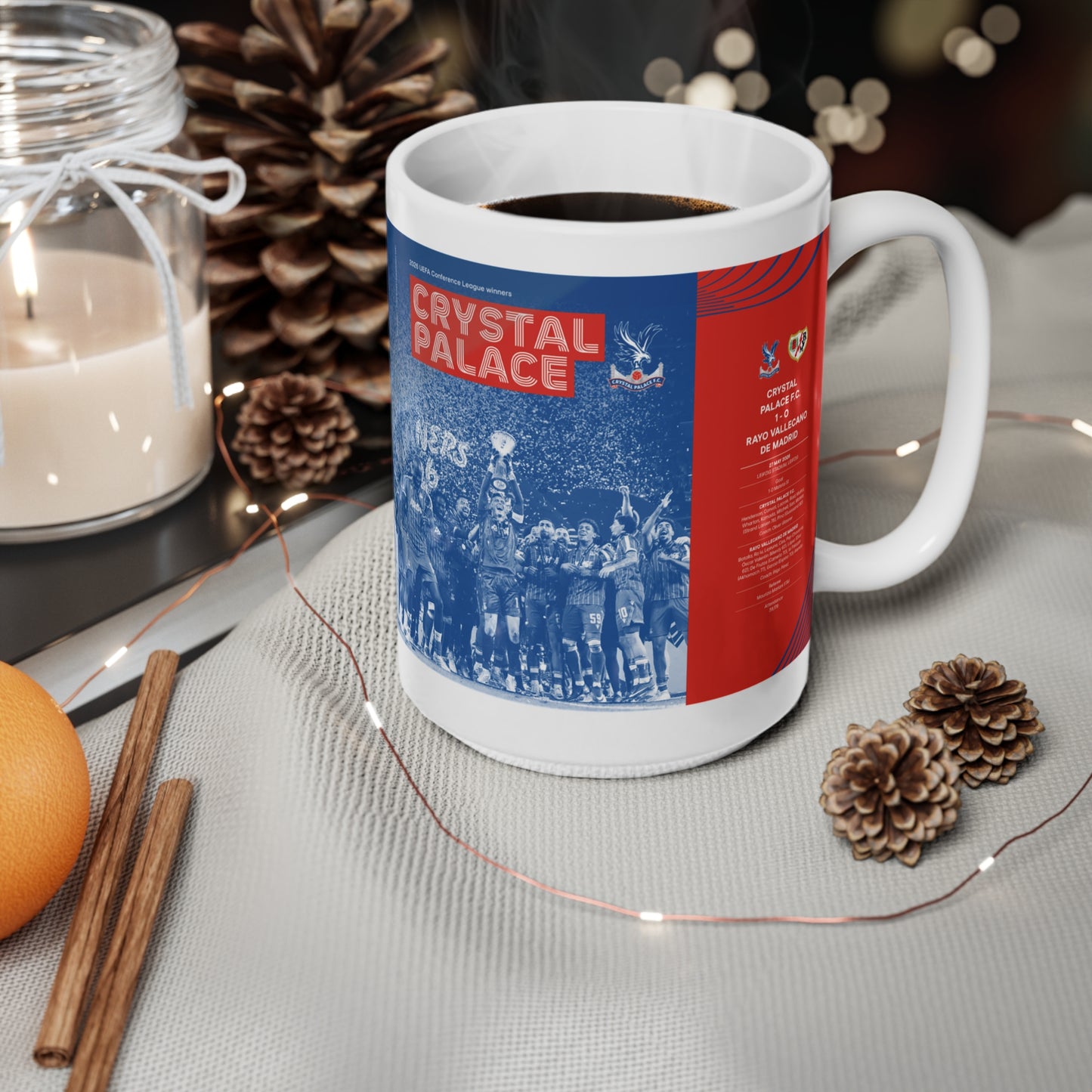Crystal Palace 2026 UEFA Conference League Winners Coffee Mug – 11oz & 15oz