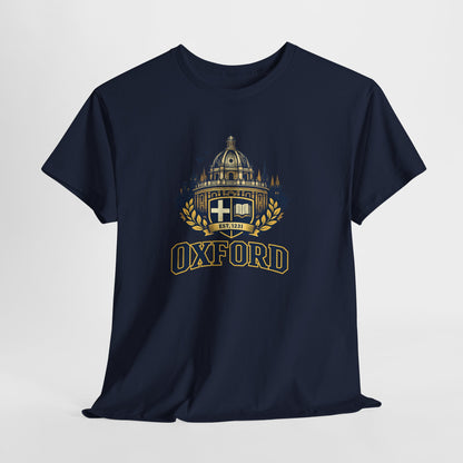 Oxford Crest T-Shirt — Vintage University Graphic Tee