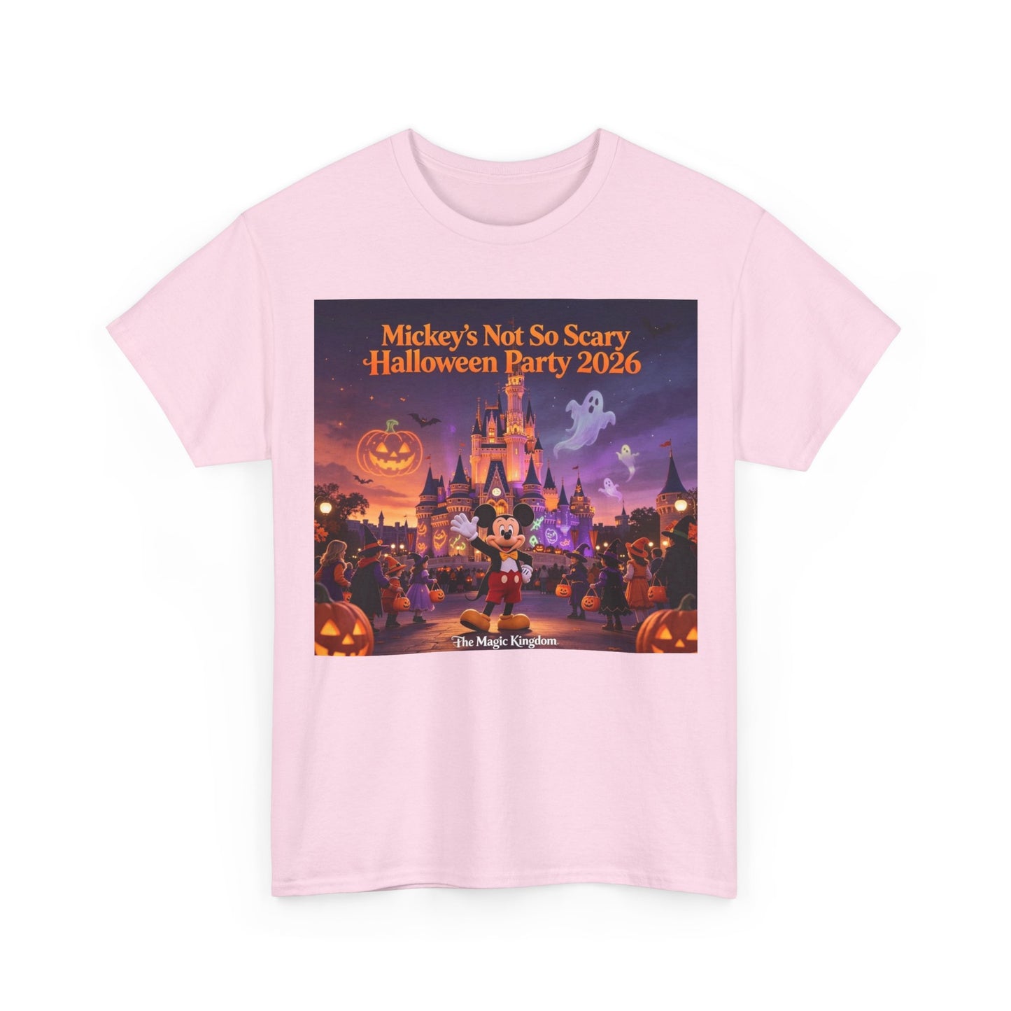 Halloween Party Tee — "Mickey's Not So Scary Halloween Party 2026"