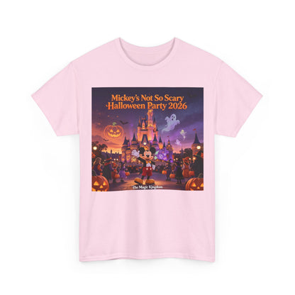 Halloween Party Tee — "Mickey's Not So Scary Halloween Party 2026"
