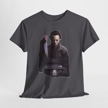 Michael Myers Horror T-Shirt – Halloween Masked Killer Graphic Tee