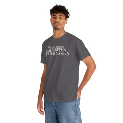 Universal Halloween Horror Nights T-Shirt — Universal Orlando Retro Logo Tee