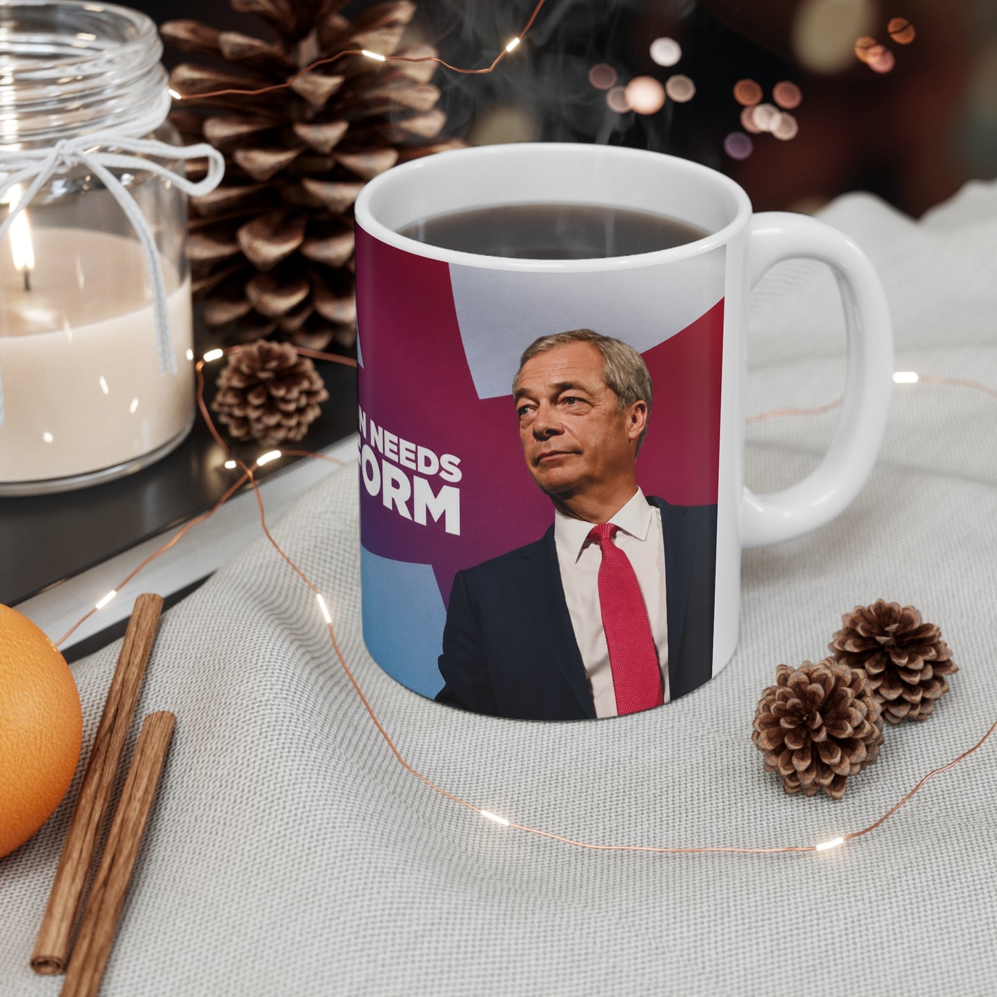 Britain Needs Reform Mug — Political Tea/Coffee Cup (11oz & 15oz)