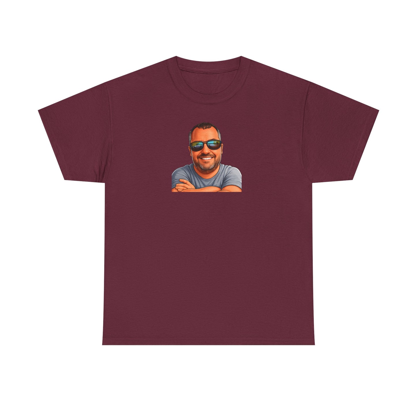T-Shirt — "Mama Always Said Life Is Like A Box Of Chocolates" Graphic Tee (Funny Retro Portrait)