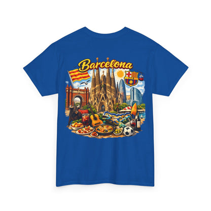 Barcelona Souvenir T‑Shirt — Vintage City Collage Tee