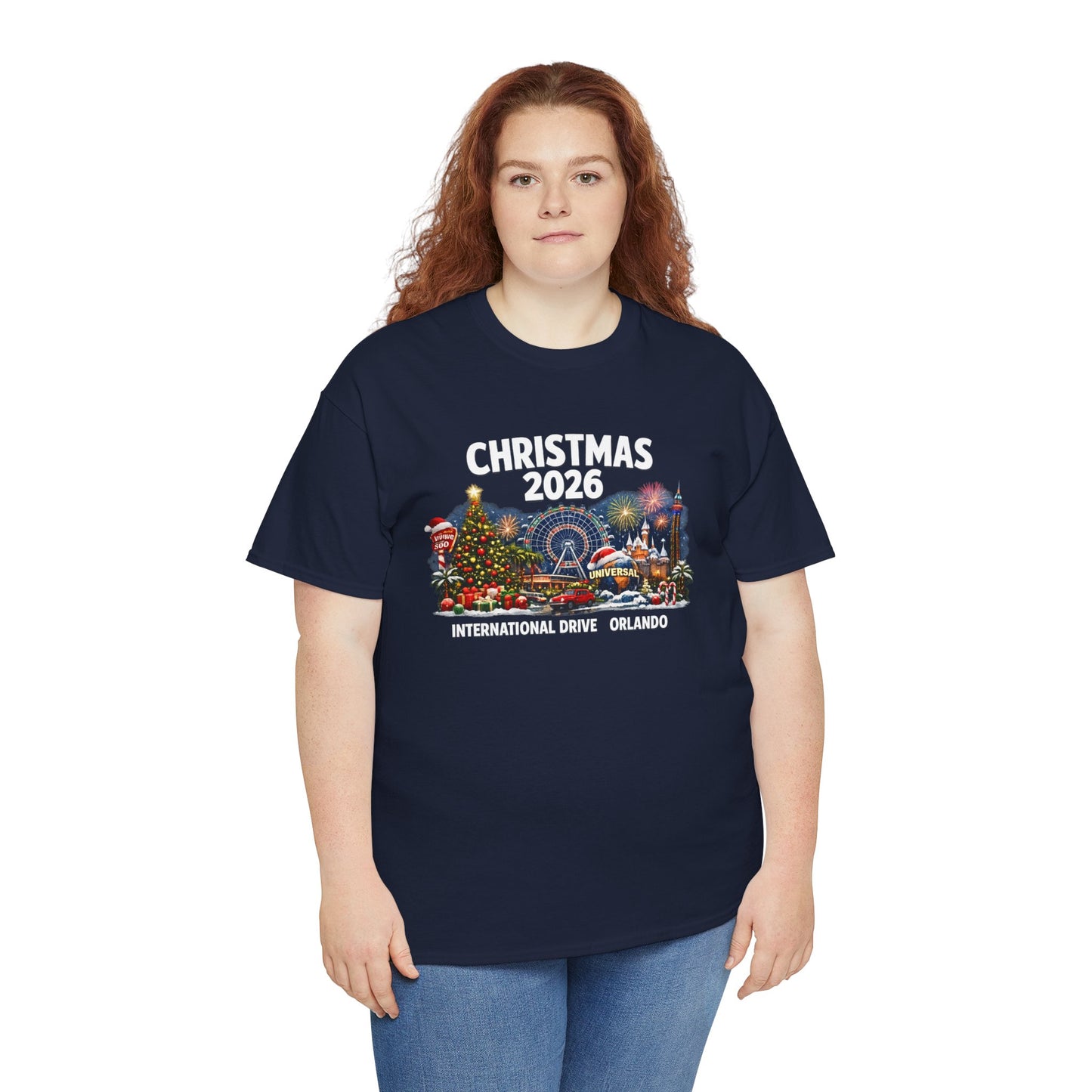 Christmas 2026 Orlando T-Shirt — International Drive Holiday Souvenir