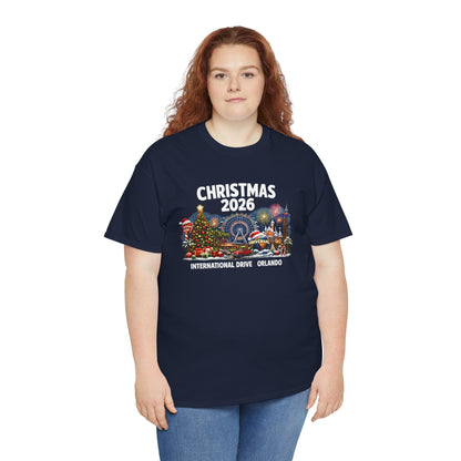 Christmas 2026 Orlando T-Shirt — International Drive Holiday Souvenir