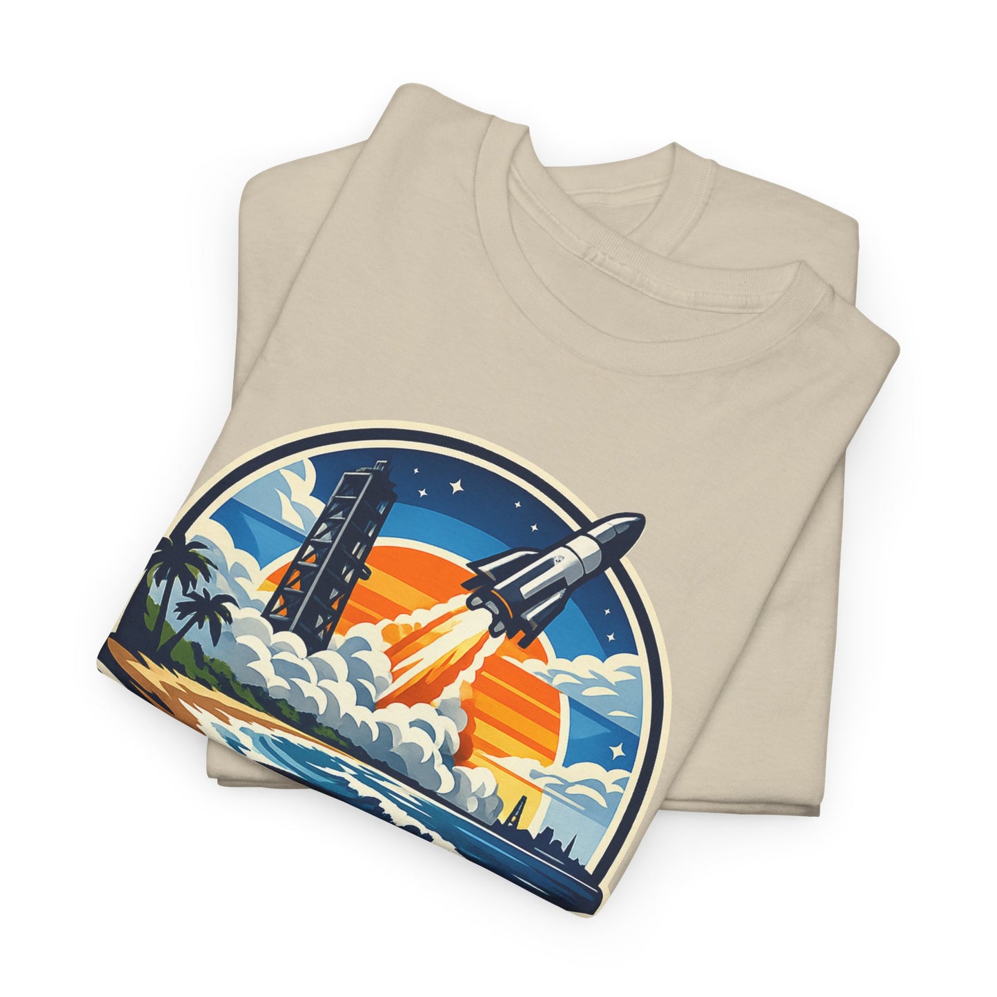Cape Canaveral Rocket Launch T-Shirt