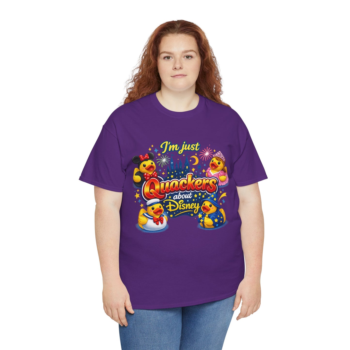 Quackers About Disney Rubber Duck Tee — "I'm Just Quackers About Disney" Graphic T-Shirt
