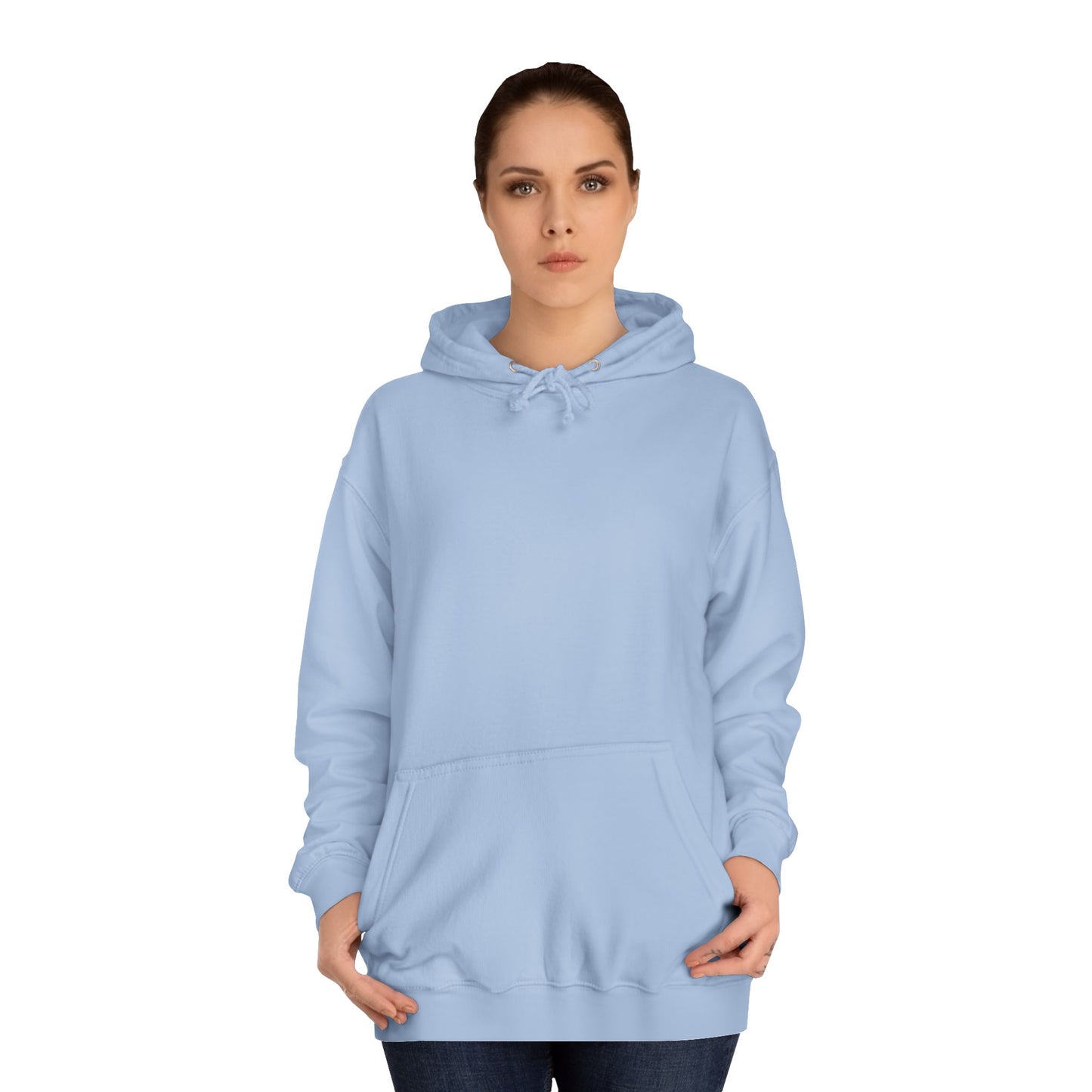 College Hoodie — “Is It Too Late to Be Good” Grinch Holiday Hoodie