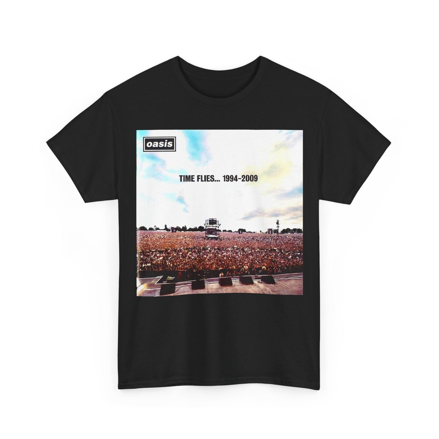 Oasis 'Time Flies 1994–2009' Concert Photo T-Shirt