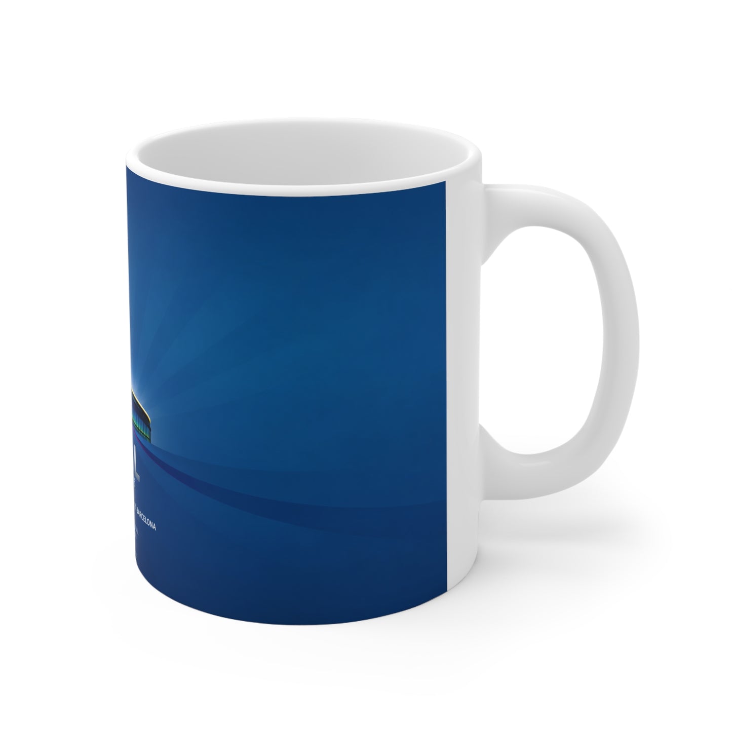 2015 Champions League Final Programme Cover Inspired Coffee Mug — Ceramic Cup (11oz/15oz)