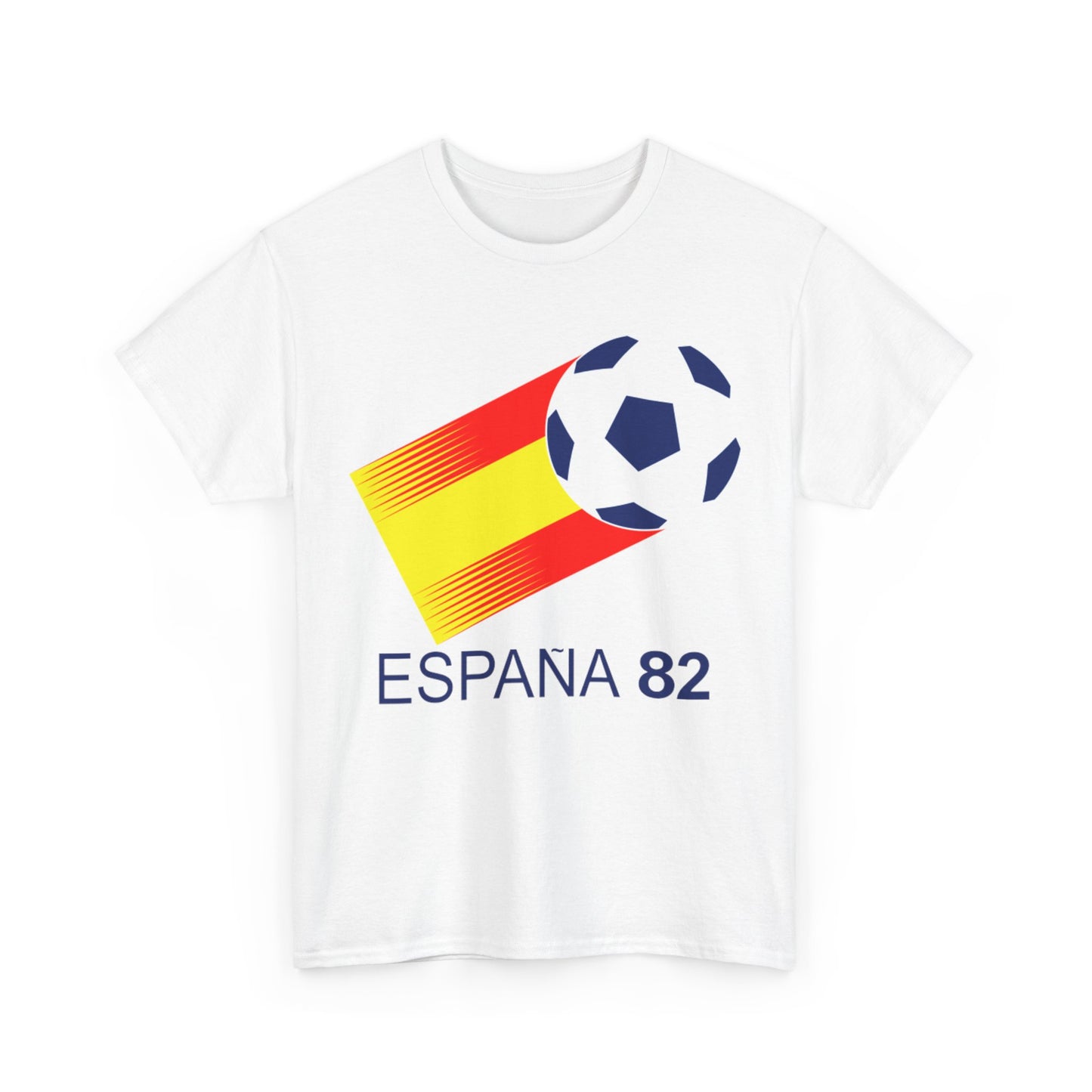 Spain 82 Soccer Tee – Retro España World Cup Football Shirt