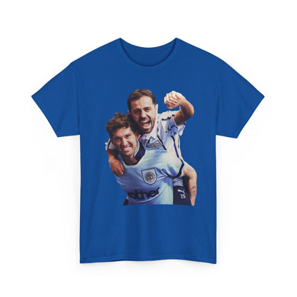 Soccer Celebration T-Shirt — Vintage Team Goal Photo Tee