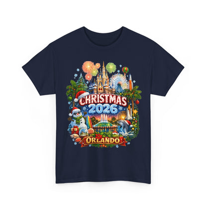 Christmas 2026 Orlando T-Shirt — Holiday Theme Park Souvenir Tee