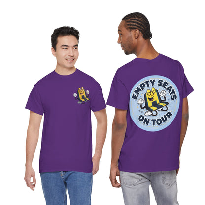 Manchester City T‑Shirt — "Empty Seats On Tour" Cartoon Seat Graphic Tee