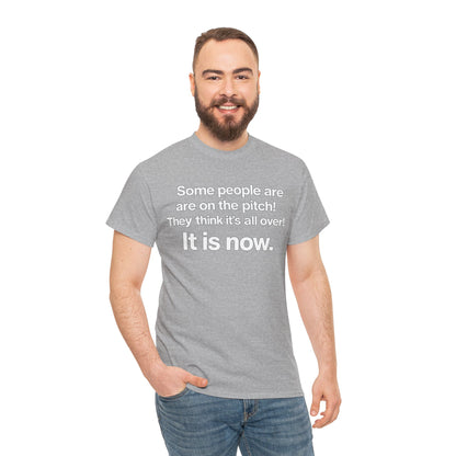 Some people are on the pitch - England 1966 T-Shirt — Bold Motivational Quote Tee