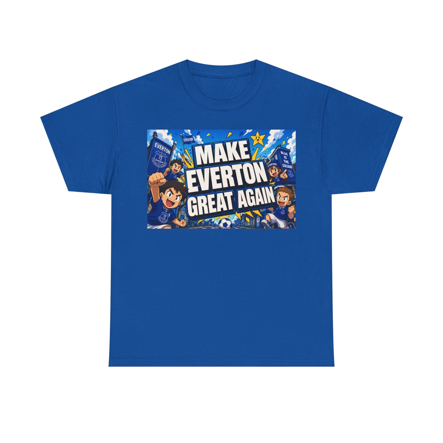 Everton Fan T-Shirt — "Make Everton Great Again" Football Supporter Tee