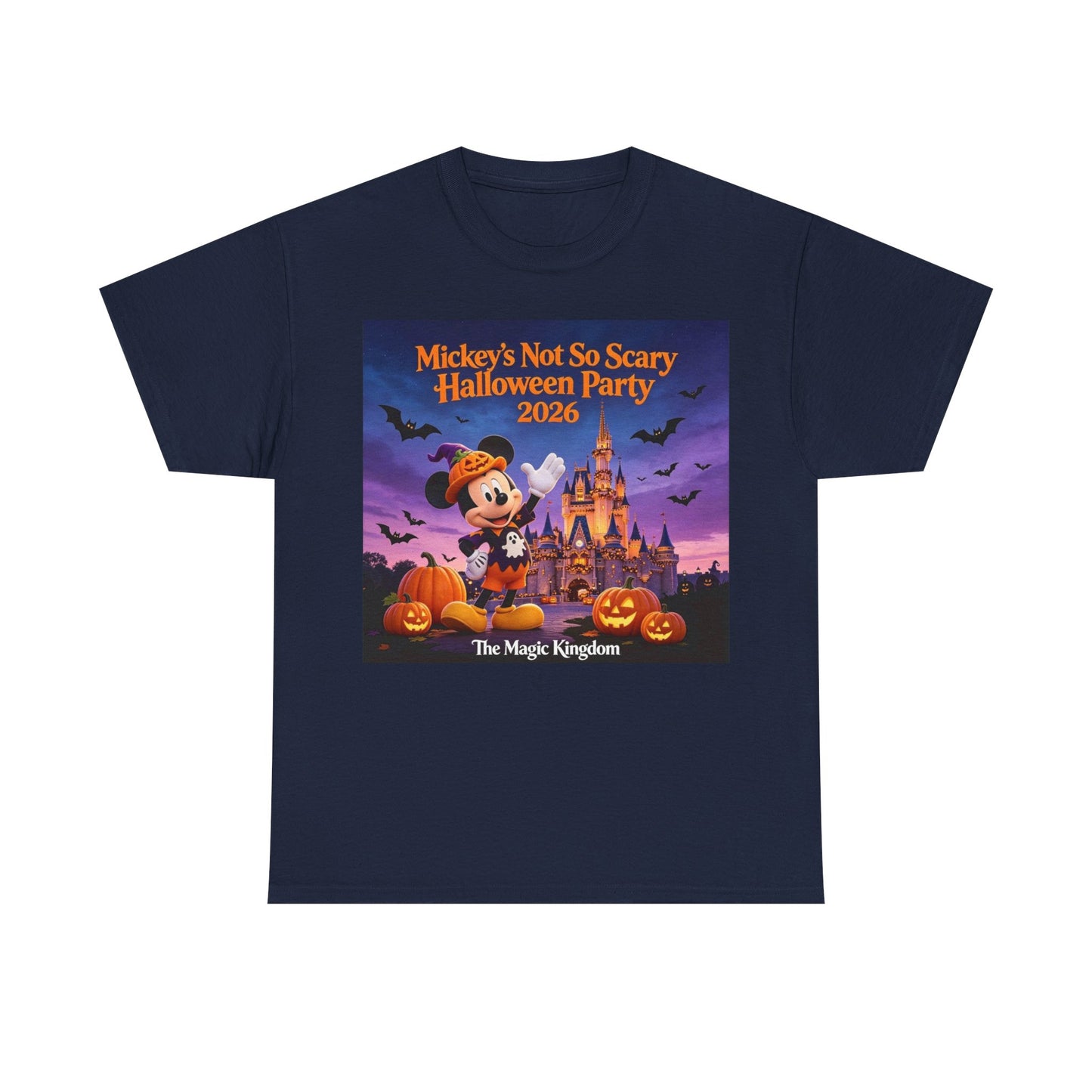 Halloween Party T‑Shirt — "Not So Scary" 2026 Magic Kingdom Tee