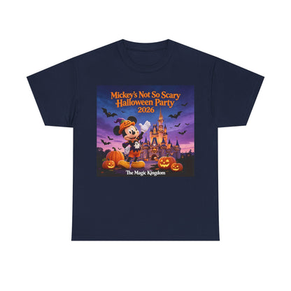 Halloween Party T‑Shirt — "Not So Scary" 2026 Magic Kingdom Tee
