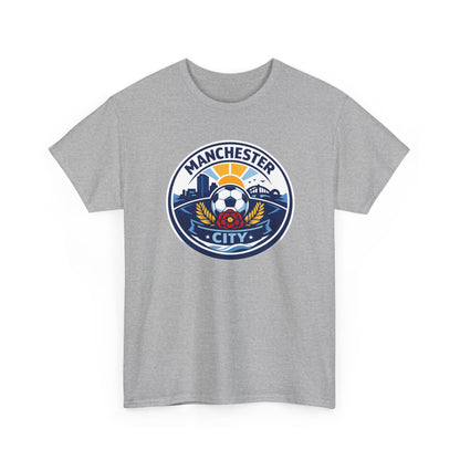 Manchester City Unofficial Soccer Logo T-Shirt — Football Fan Tee