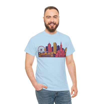 Orlando City Skyline T-Shirt — Colorful Urban Landmark Graphic Tee