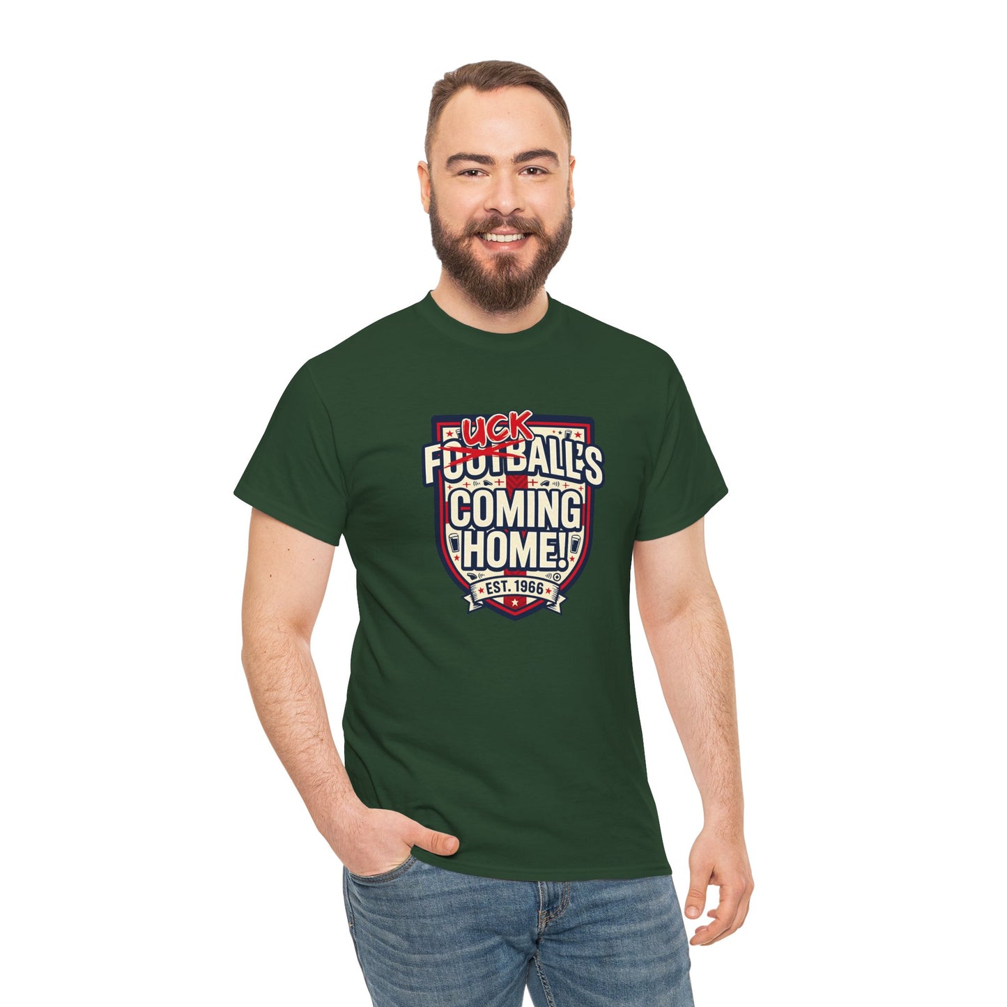 Provocative 'F*ck All's Football's Coming Home' Graphic Tee