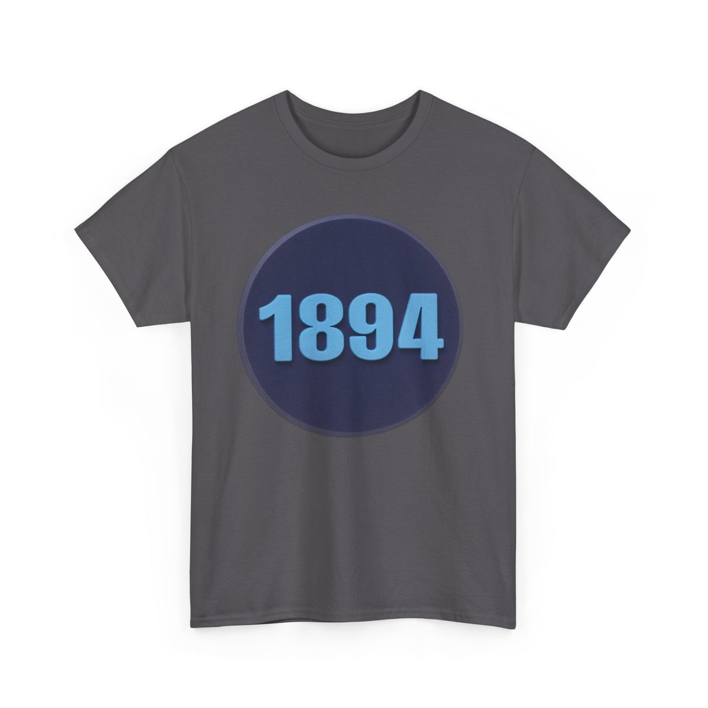 1894 Manchester City Circle Graphic Tee — Vintage Year Anniversary T-Shirt