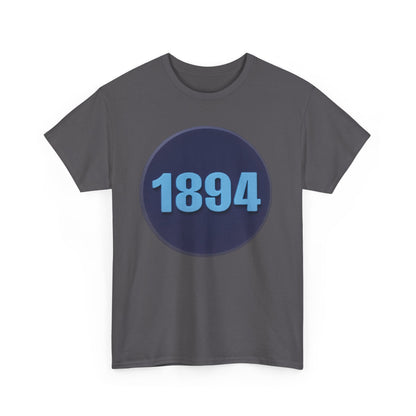 1894 Manchester City Circle Graphic Tee — Vintage Year Anniversary T-Shirt