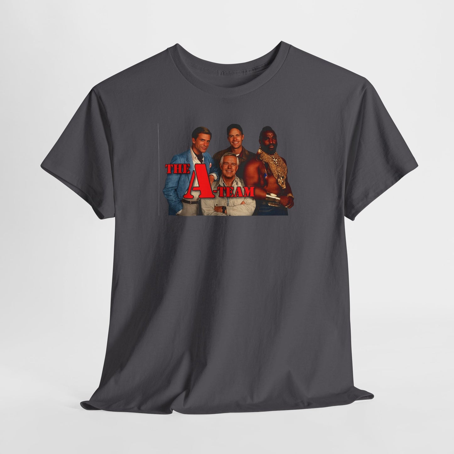 A-Team Graphic Tee — Retro TV Series Logo & Character Poster T-Shirt