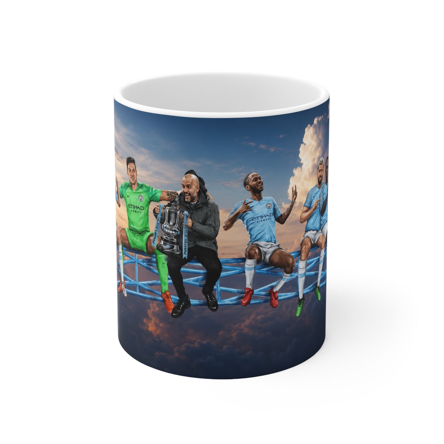 Manchester City FA Cup Winners Ceramic Coffee Mug – 11oz & 15oz