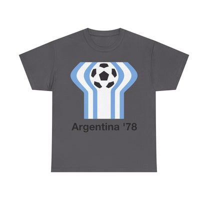 Argentina '78 Soccer T-Shirt — Retro World Cup Football Tee
