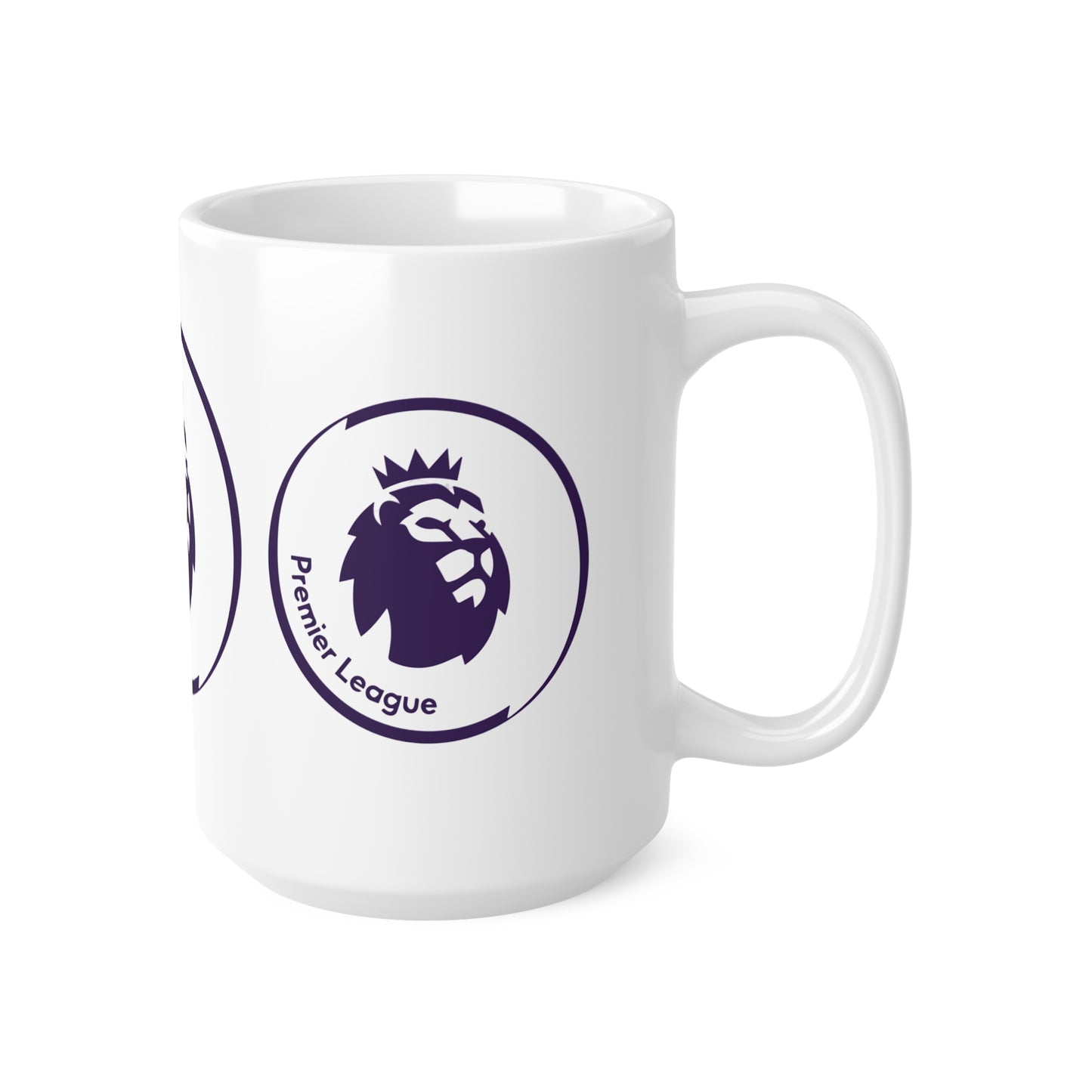 Premier League Logo Ceramic Coffee Mug - Football Fan Gift (11oz, 15oz)