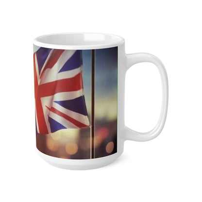 Union Jack Ceramic Mug — British Flag Coffee Cup (11oz & 15oz)